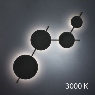 Настенный светильник Imperium light Darfield 340444.05.91 black 3000K 340444.05.91 фото